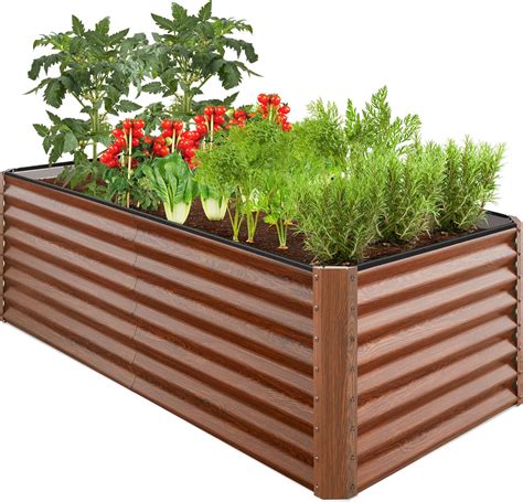 metal planter boxes amazon|indoor metal planter boxes.